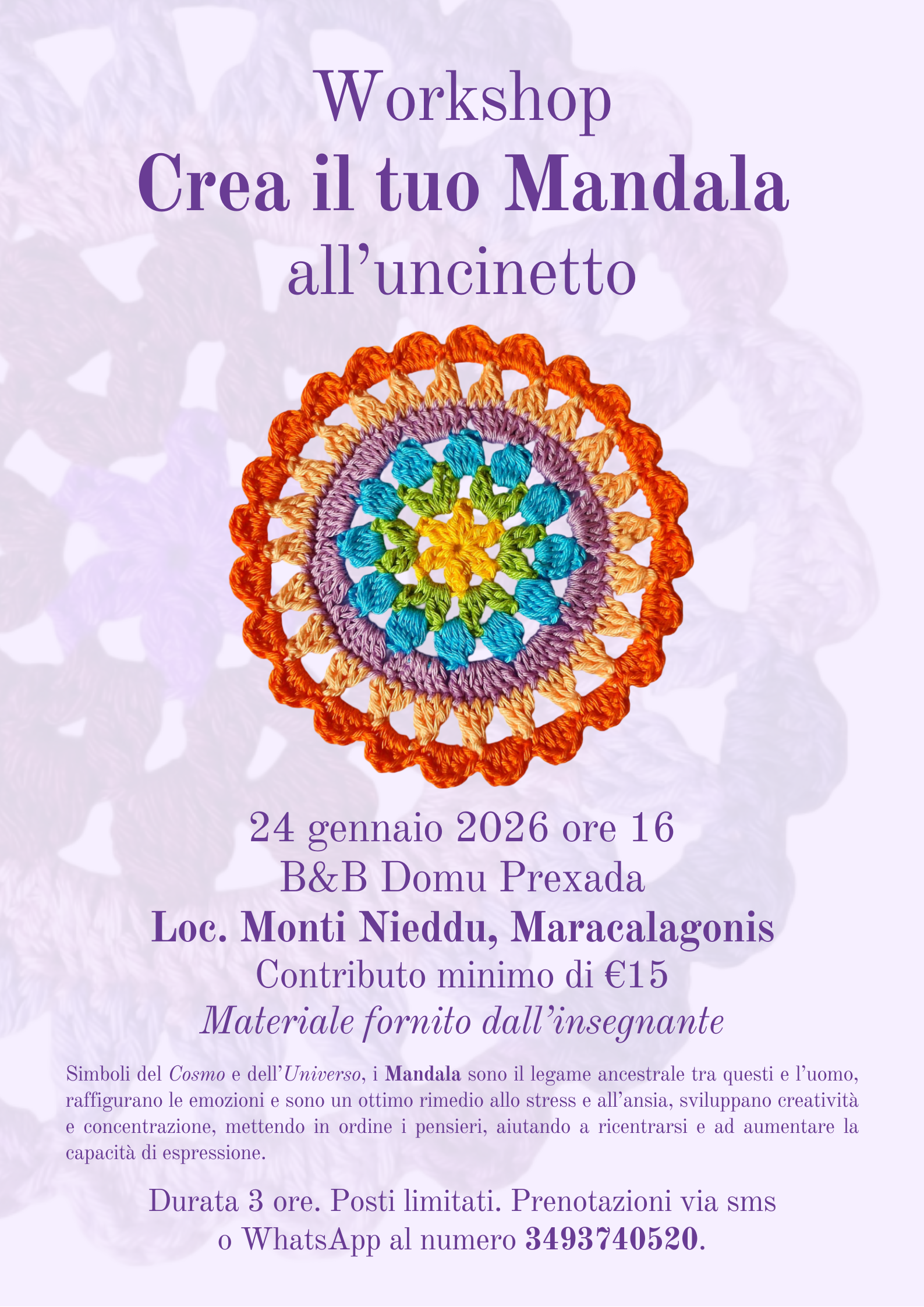 24 gennaio 2026 B&B Domu Prexada
